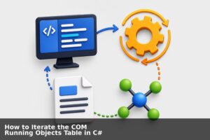 How to Iterate the COM Running Objects Table in C#