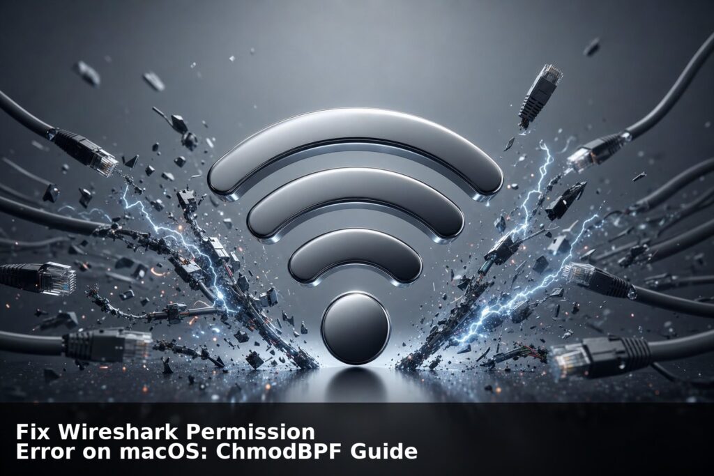 Fix Wireshark Permission Error on macOS: ChmodBPF Guide
