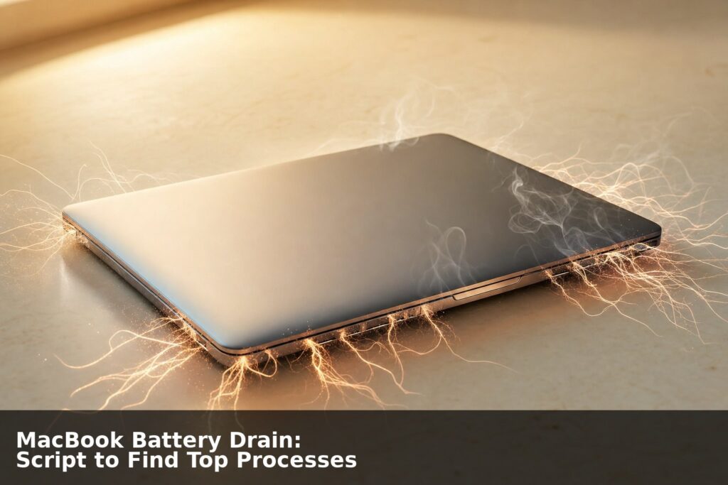 MacBook Battery Drain: Script to Find Top Processes