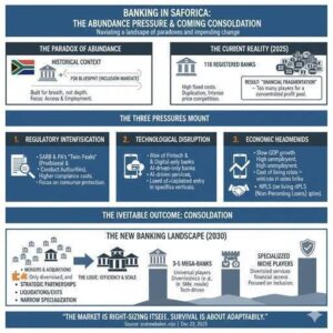 Banking abundance paradox in South Africa with multiple financial service options