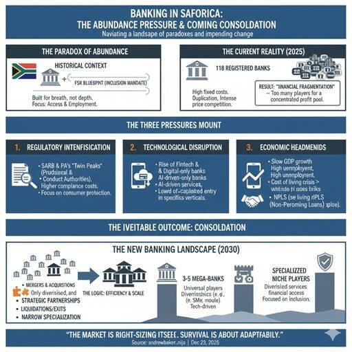 Banking in South Africa: Abundance, Pressure, and the Coming Consolidation