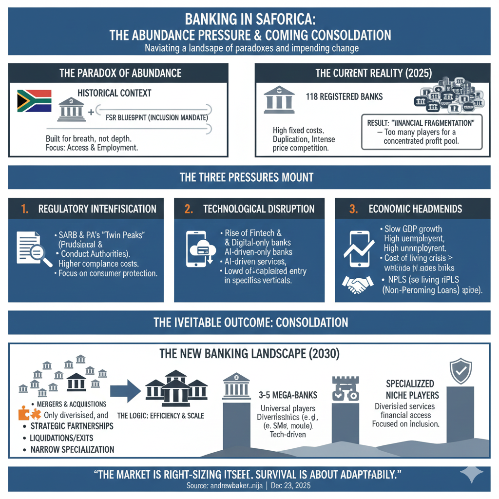Banking in South Africa: Abundance, Pressure, and the Coming Consolidation