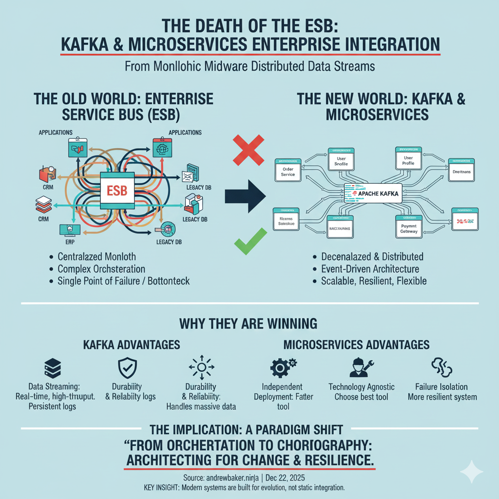 Death of the ESB Infographic