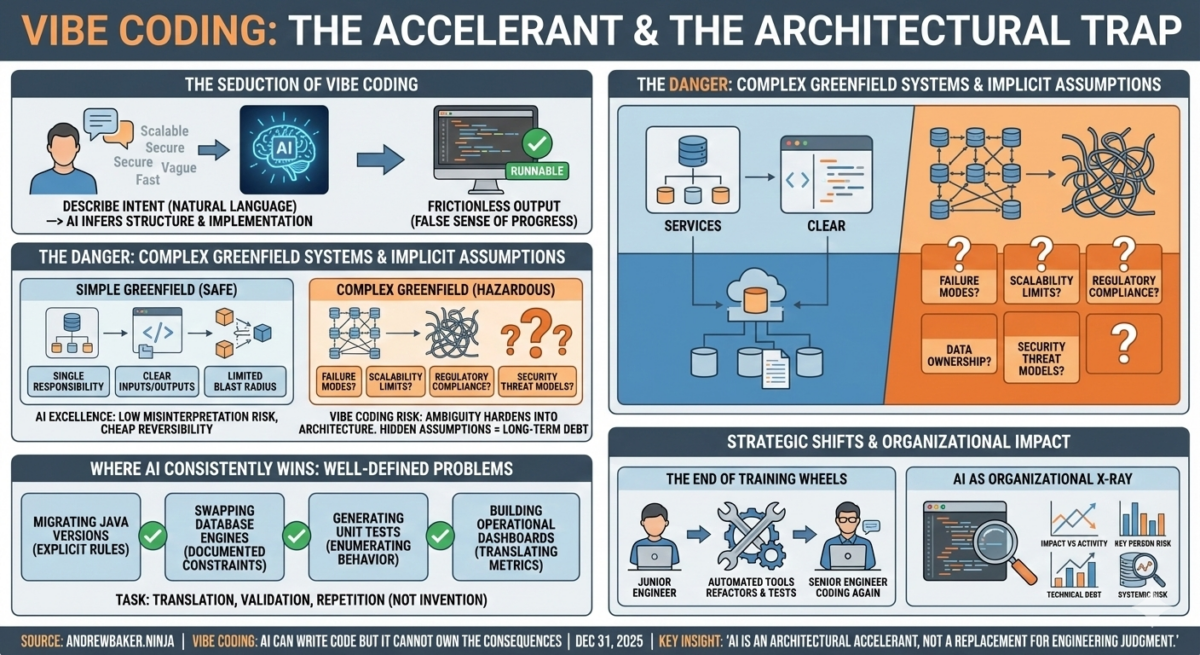 Vibe Coding: AI Can Write Code But It Cannot Own the Consequences