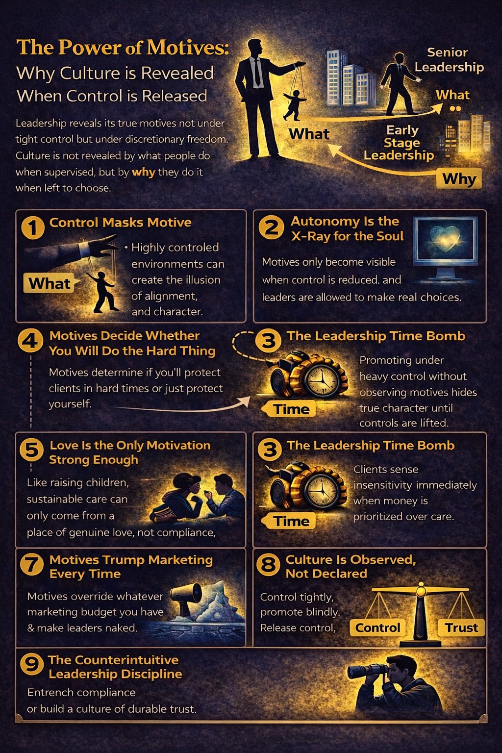 The Power of Motives: Why Culture Is Revealed When Control Is Released