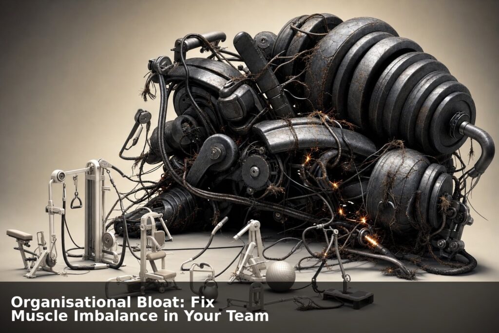 Organisational Bloat: Fix Muscle Imbalance in Your Team
