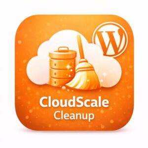 WordPress plugin interface showing database and media cleanup tools