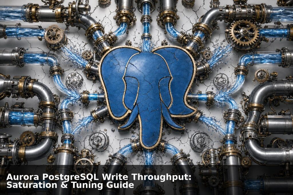 Aurora PostgreSQL Write Throughput: Saturation & Tuning Guide
