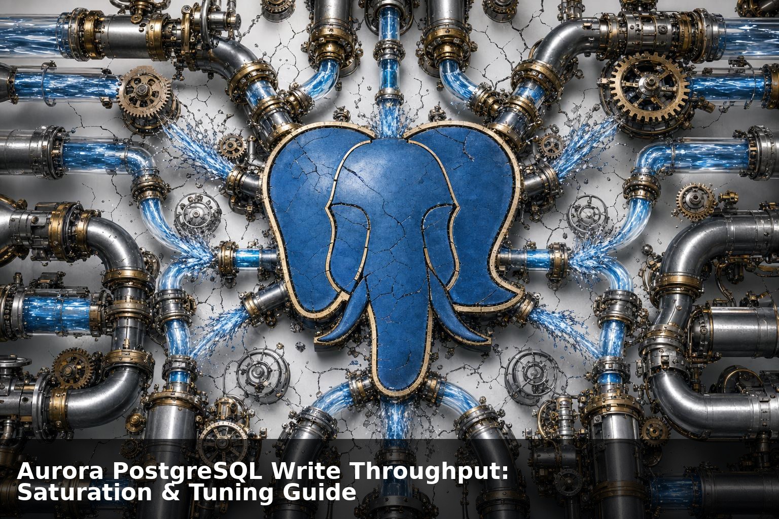 Aurora PostgreSQL Write Traffic and Throughput Paths