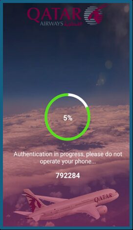 Mobile banking security interface