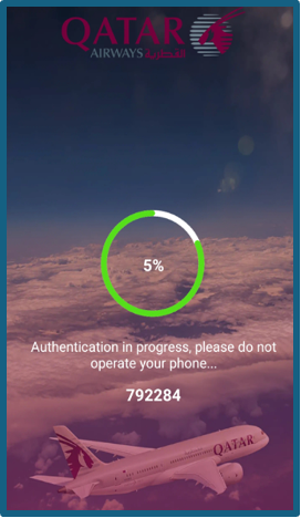 Mobile banking security interface
