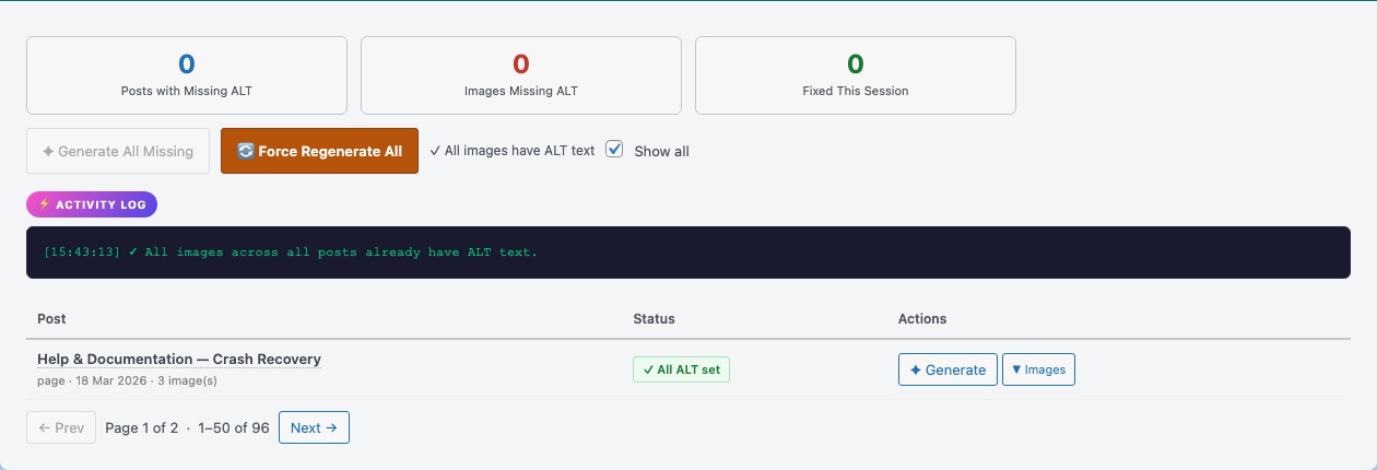AI ALT Text Generator