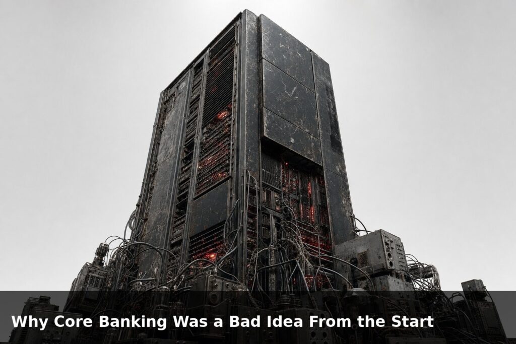 Why Core Banking Was a Bad Idea From the Start