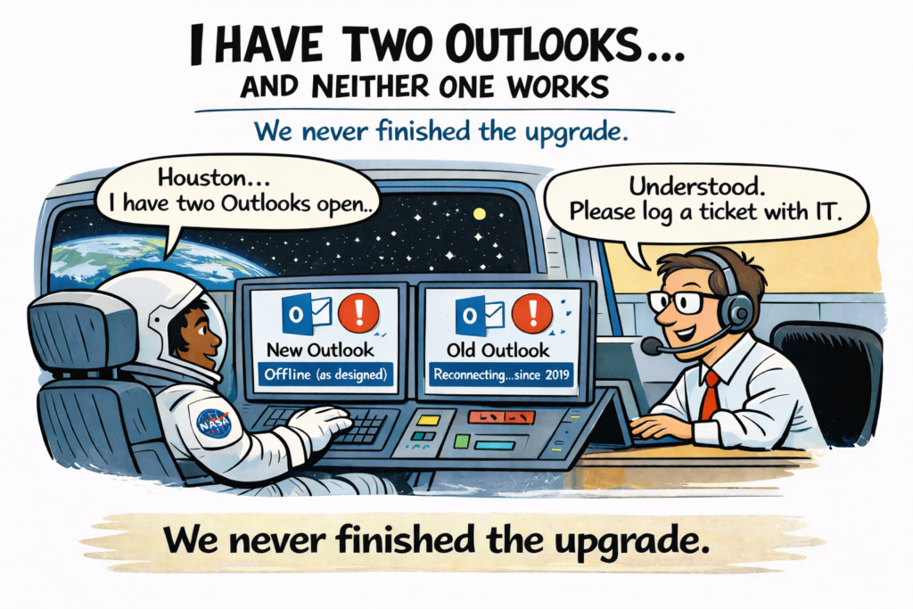 Cracked or foggy eyeglass lenses distorting blurred background view