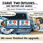 Cracked or foggy eyeglass lenses distorting blurred background view