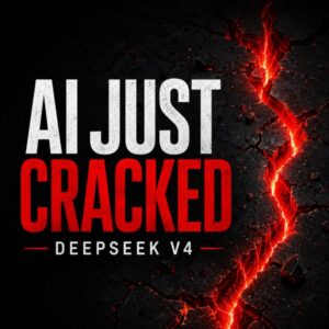 Seismic wave visualization symbolizing AI market disruption from DeepSeek open source release