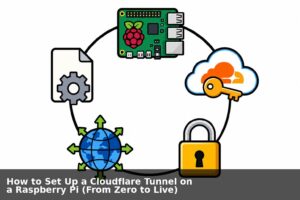 How to Set Up a Cloudflare Tunnel on a Raspberry Pi (From Zero to Live)