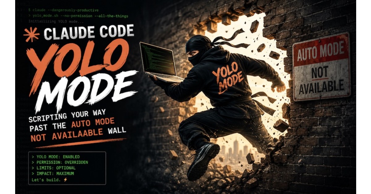 Claude Code YOLO Mode: Bypass Auto Mode Not Available Limits