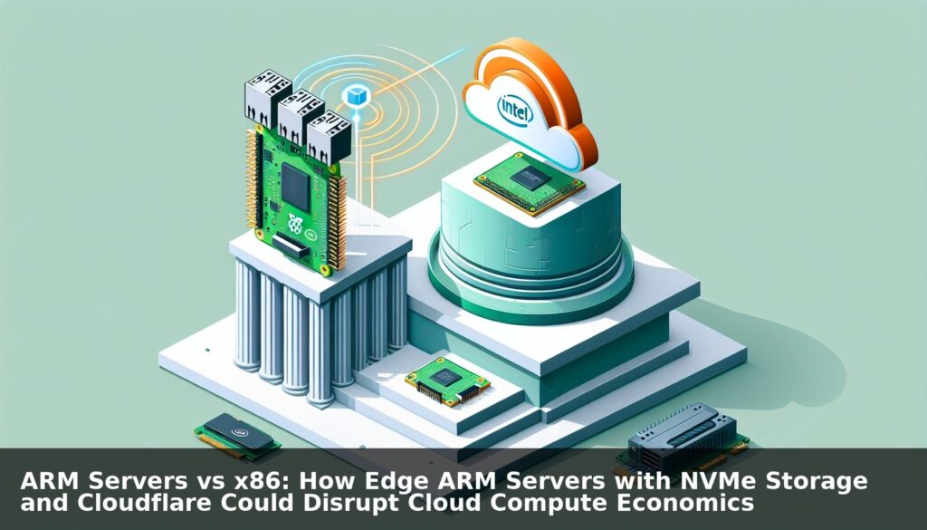 ARM Servers vs x86: How Edge ARM Servers with NVMe Storage and Cloudflare Could Disrupt Cloud Compute Economics