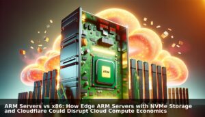 ARM Servers vs x86: How Edge ARM Servers with NVMe Storage and Cloudflare Could Disrupt Cloud Compute Economics