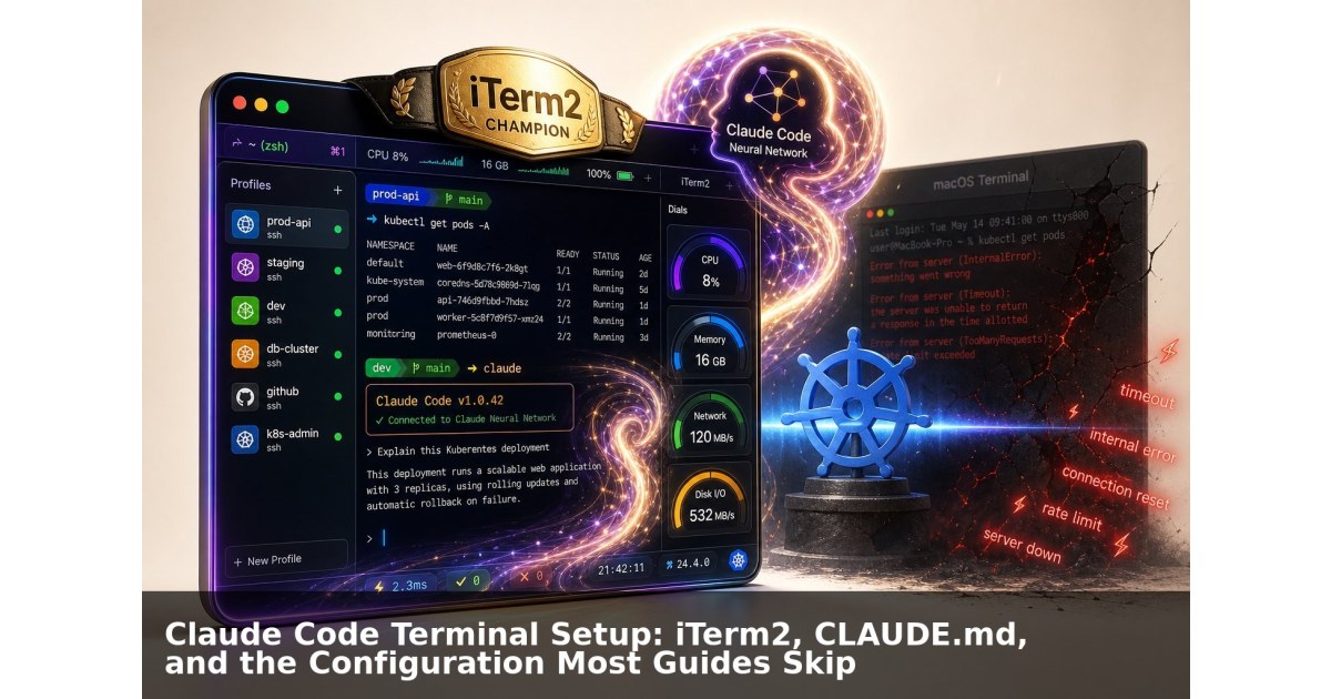 Claude Code Terminal Setup: iTerm2 and CLAUDE.md Guide