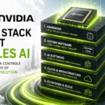 NVIDIA GPU chip powering the AI technology stack ecosystem