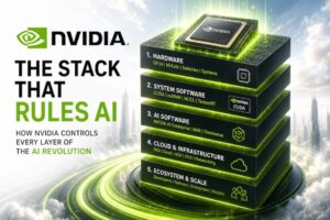 NVIDIA GPU chip powering the AI technology stack ecosystem