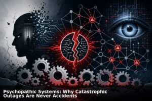 Psychopathic Systems: Why Catastrophic Outages Are Never Accidents