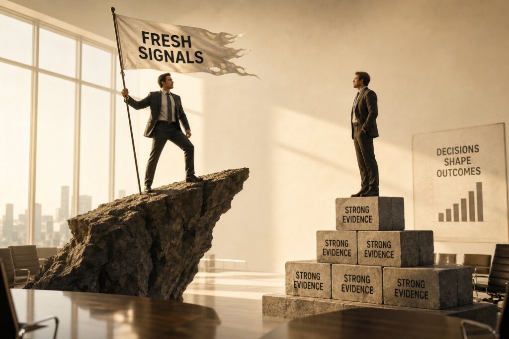 Moronic Inference: How Corporates Turn Weak Signals Into Confident Nonsense