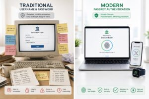 Passkeys in Banking: What They Actually Fix, and What They Quietly Don't