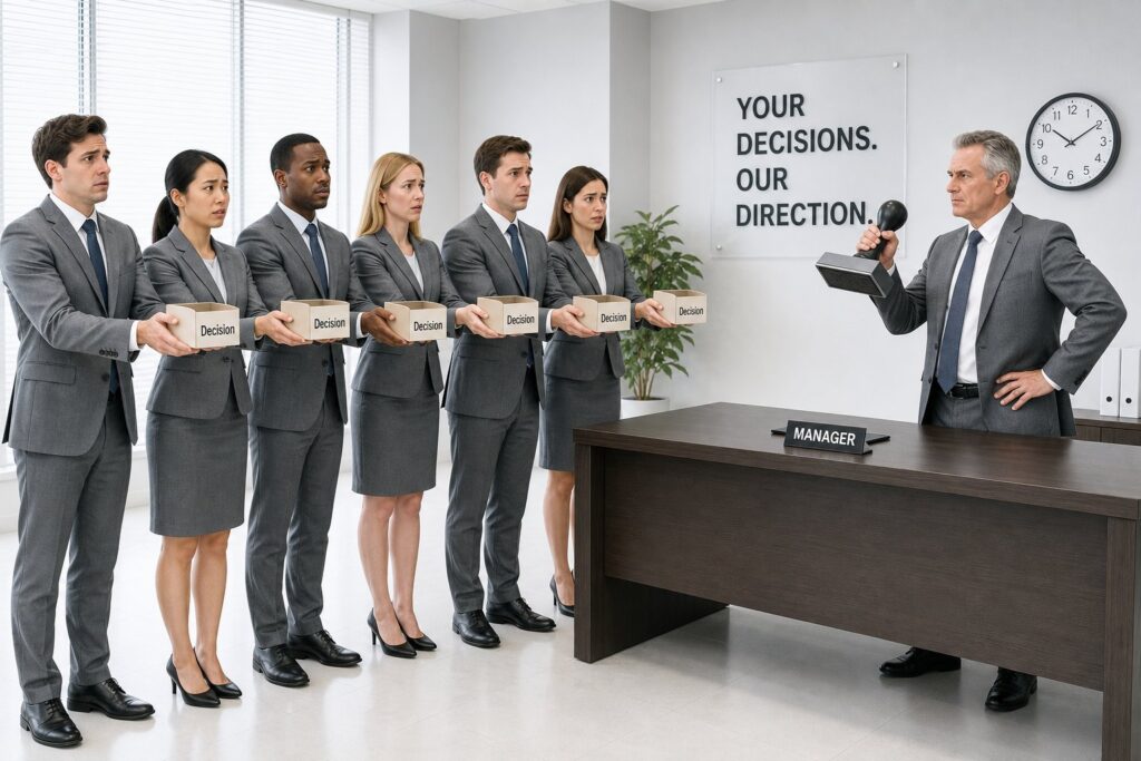 The Escalation Trap: Why "Just Ask Your Manager" Is Quietly Wrecking Your Team