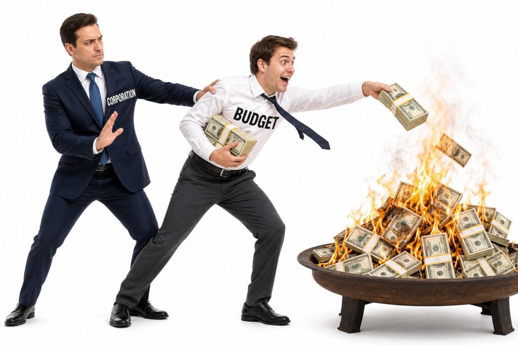 Your Budget Is Not Permission to Spend: How to Build a Lean Organization Without Starving It