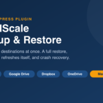 CloudScale Backup & Restore: free WordPress backup to Amazon S3, Google Drive, Dropbox, OneDrive and Managed Cloud