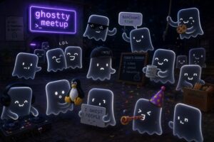 Ghostty Dock: One Window for Every Claude Code Session, With Claude Burst and a Live Cost Panel