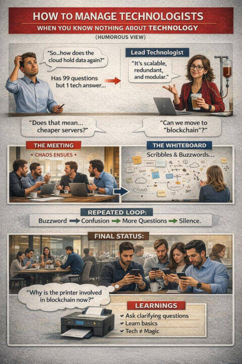 How to Manage Technologists If You Don’t Know Anything About Technology