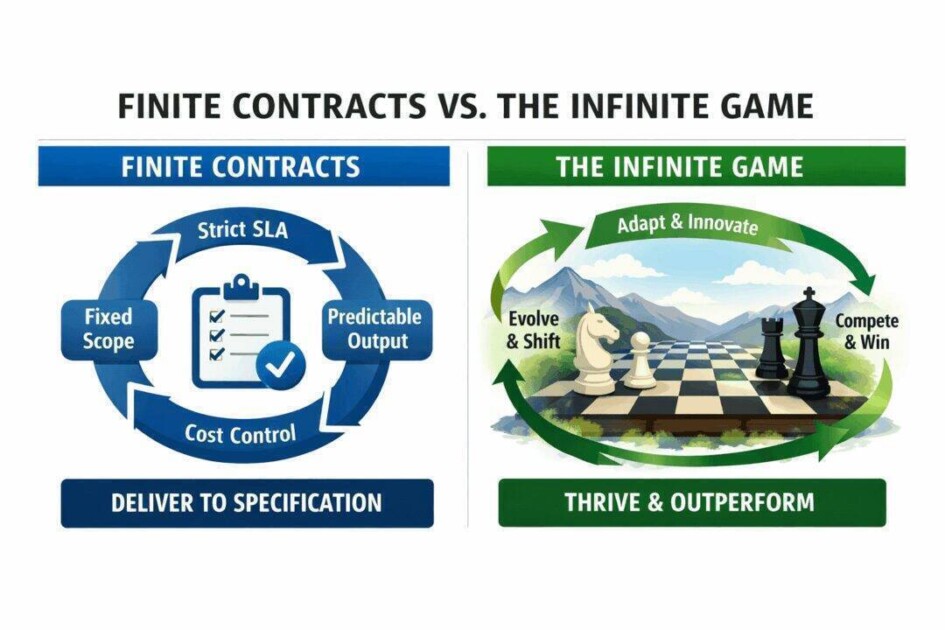 Infinity Operating Game Why Technology Outsourcing Fails: The Infinite Game Problem