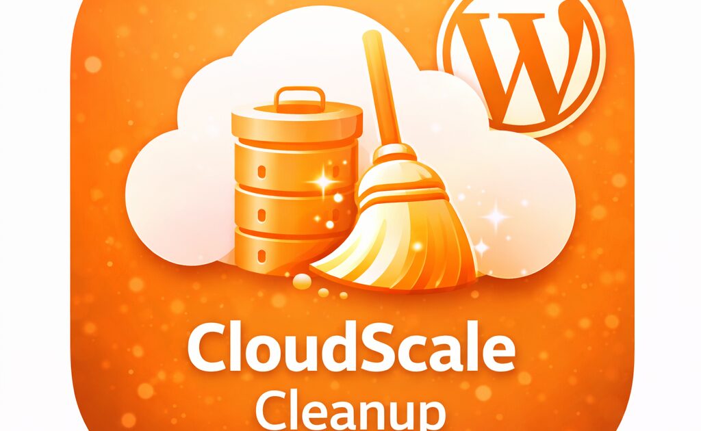 WordPress plugin interface showing database and media cleanup tools