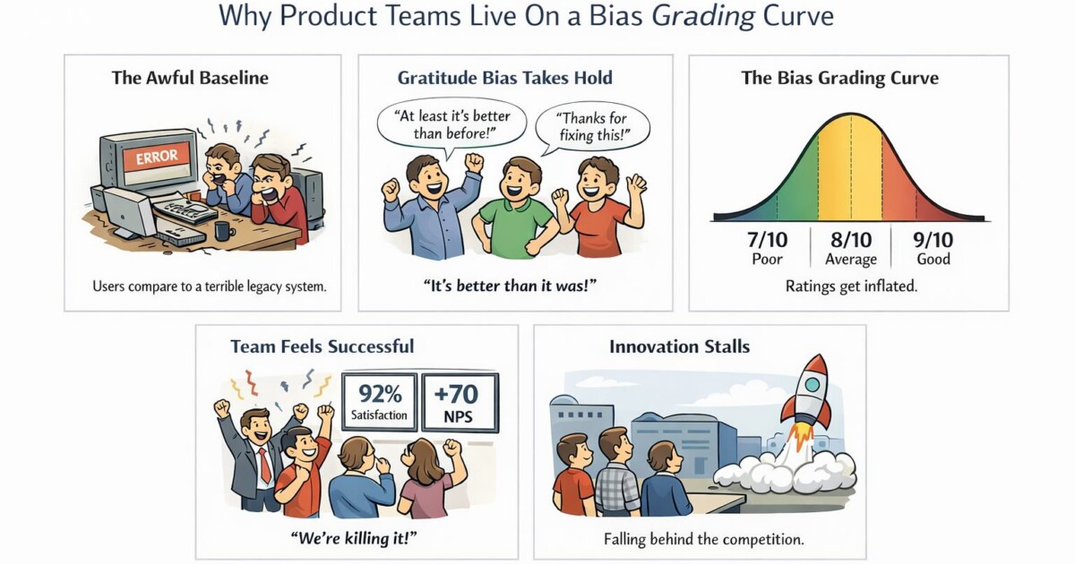 Product manager evaluating engineer performance in isolated team structure